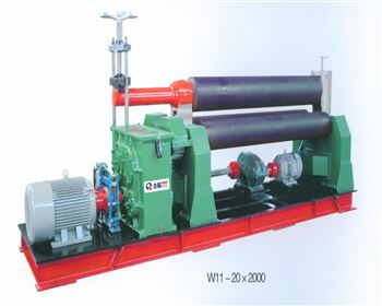 w11系列(liè)對稱式三(sān)輥卷(juàn)闆機(jī)