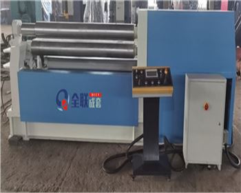 數控全液(yè)壓斜(xié)線四(sì)輥卷闆機(jī)